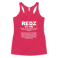 Redz Women's Racerback Tank