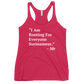 I Am Rooting: Suriname Women's Racerback Tank