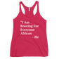 I Am Rooting: African Women's Racerback Tank