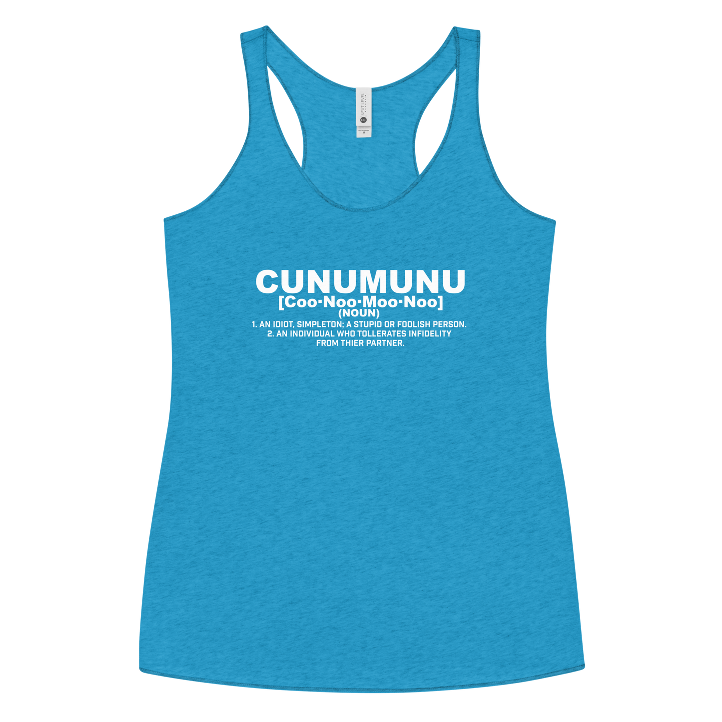 Cunumunu Women's Racerback Tank