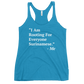 I Am Rooting: Suriname Women's Racerback Tank