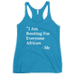 I Am Rooting: African Women's Racerback Tank