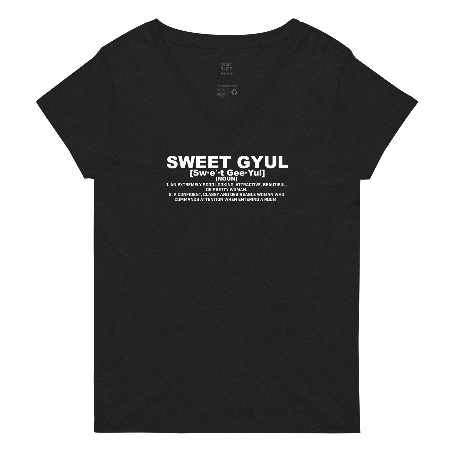 Sweet Gyul Women’s v-neck t-shirt