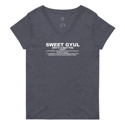 Sweet Gyul Women’s v-neck t-shirt