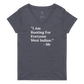 I Am Rooting: West Indian Women’s v-neck t-shirt