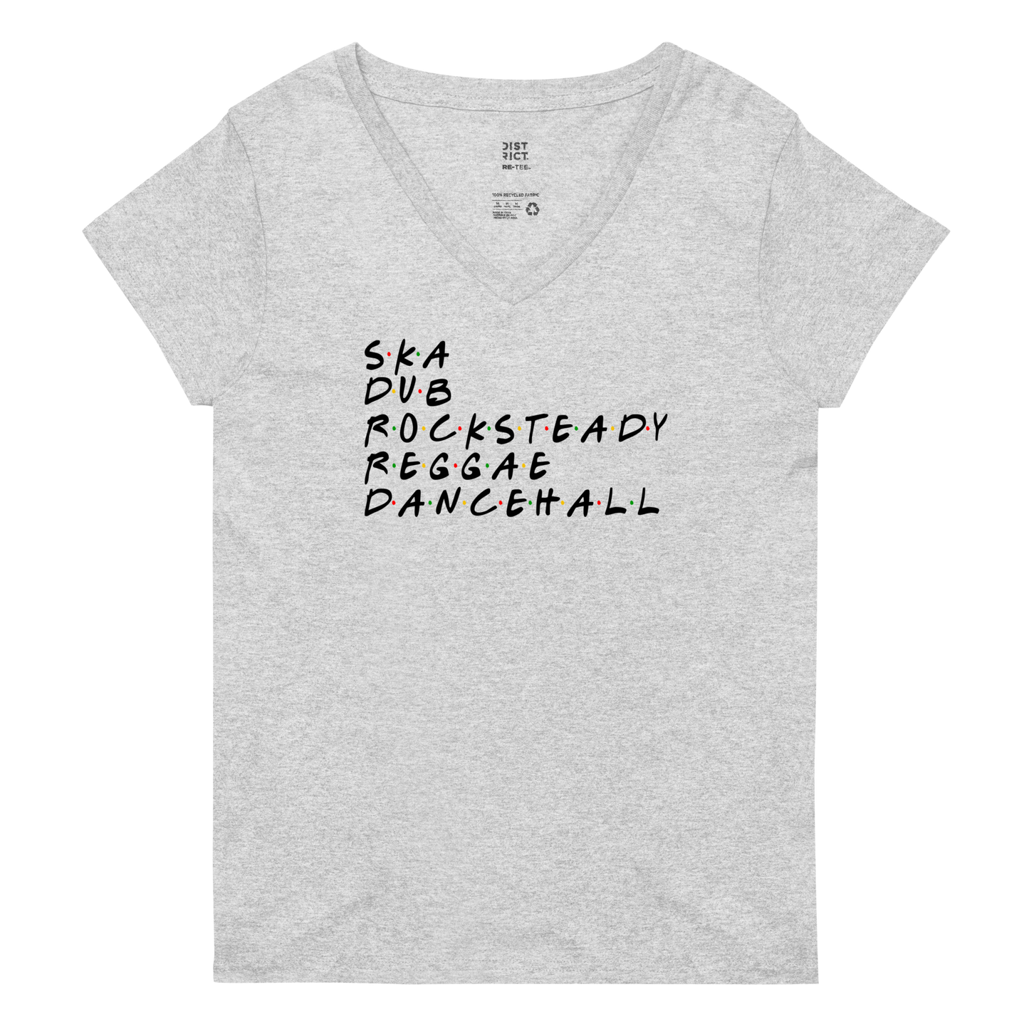 Dancehall Musicology Women’s v-neck t-shirt