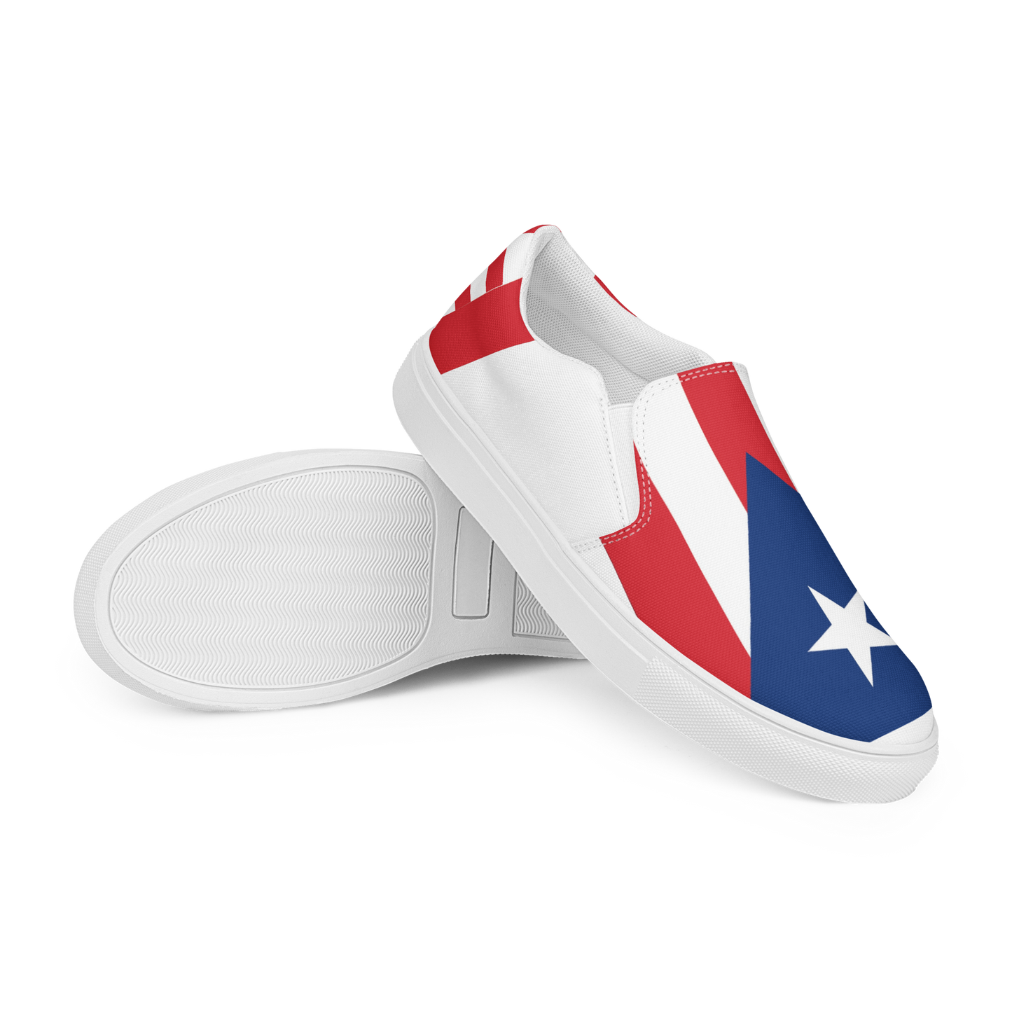 Puerto Rico Women’s slip-on canvas shoes