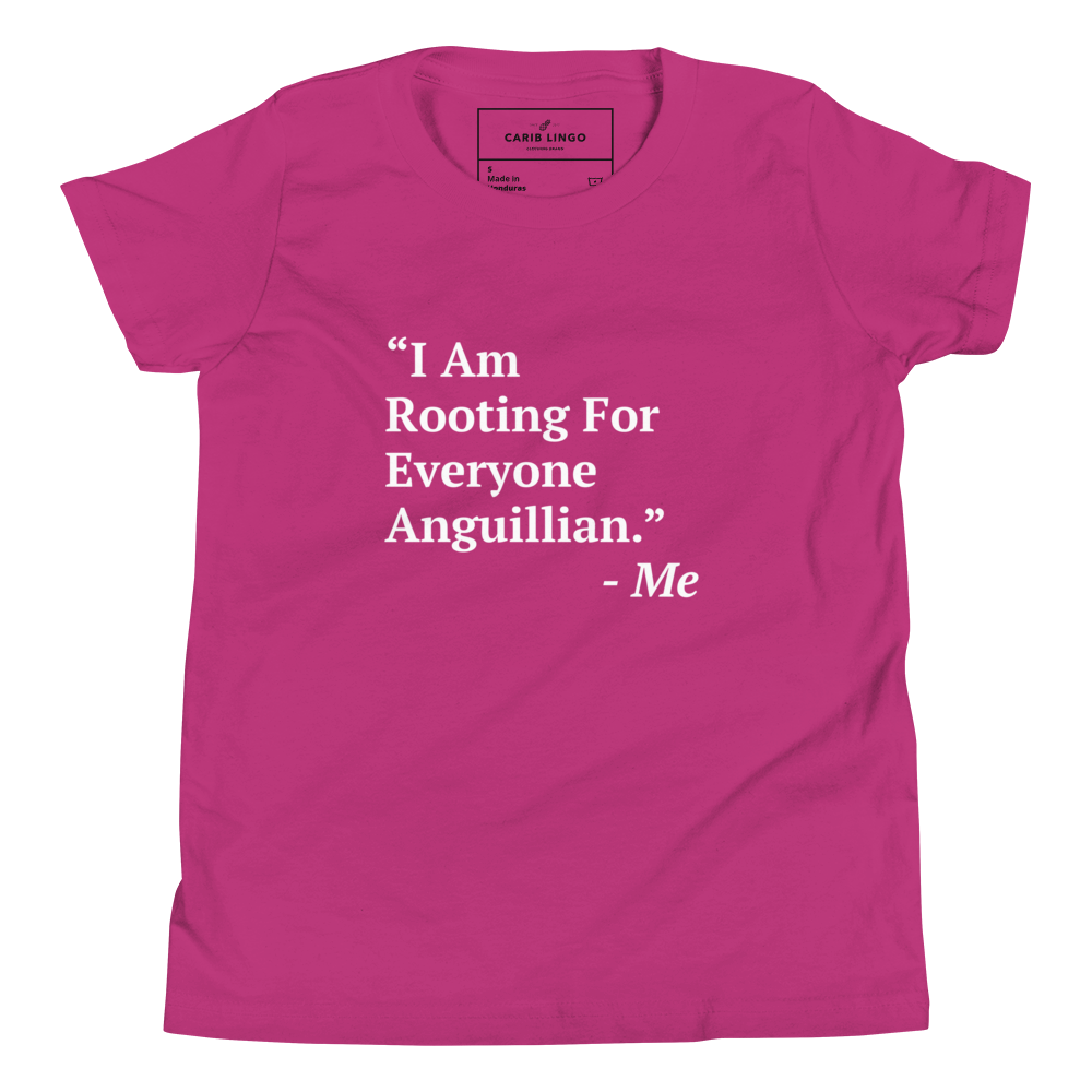 I Am Rooting: Anguilla Youth T-Shirt