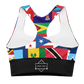 West Indian Flags Longline sports bra