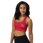 I Am Rooting: West Indian Longline sports bra