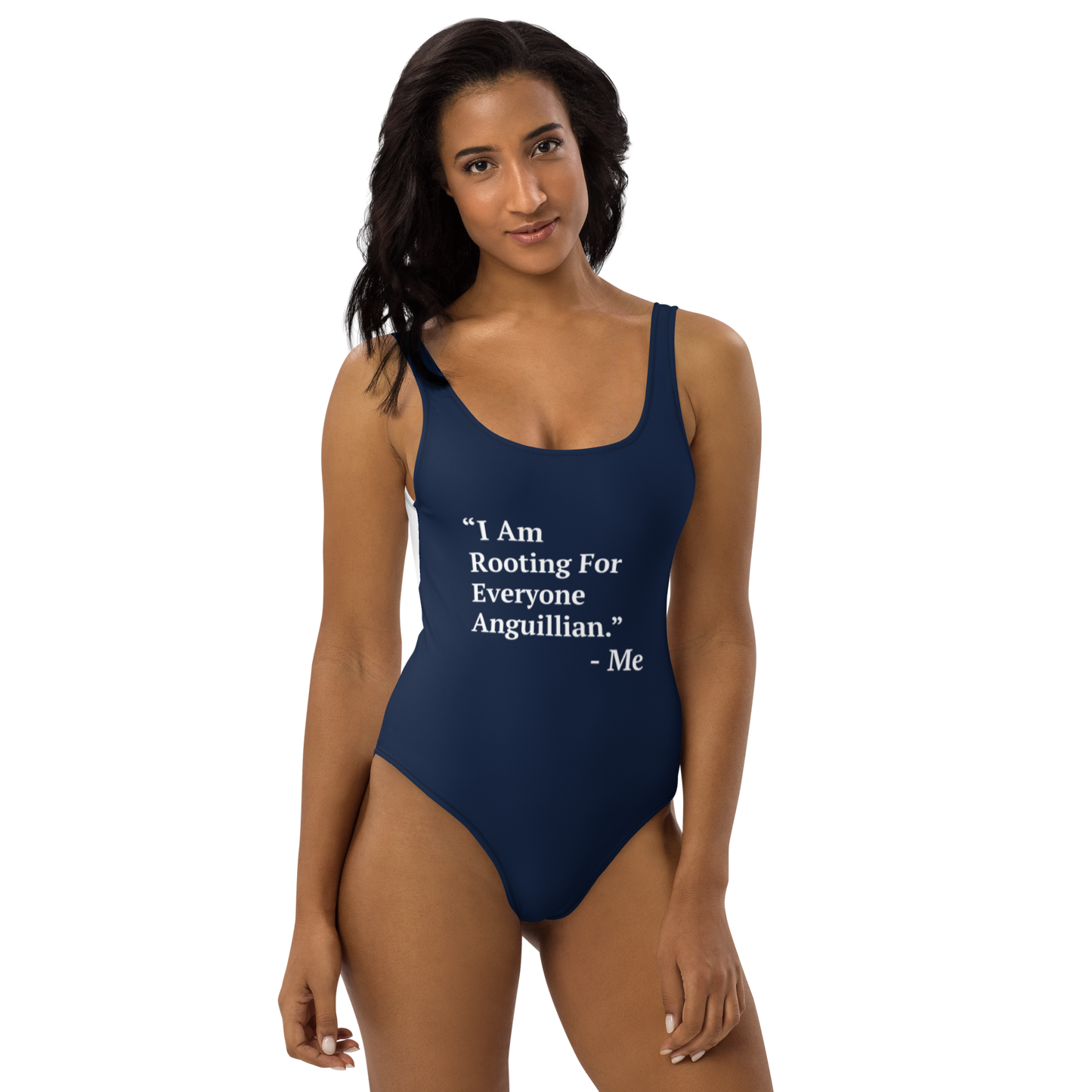 I Am Rooting: Anguilla One-Piece Swimsuit