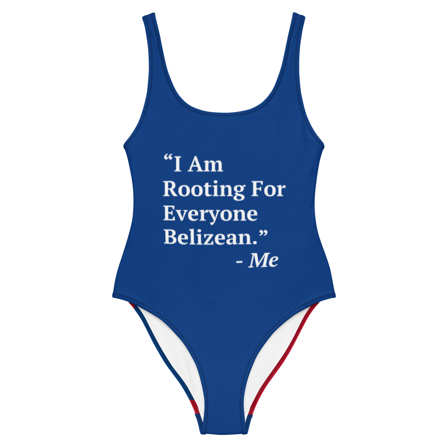 I Am Rooting: Belize One-Piece Swimsuit