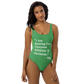 I Am Rooting: St. Kitts & Nevis One-Piece Swimsuit