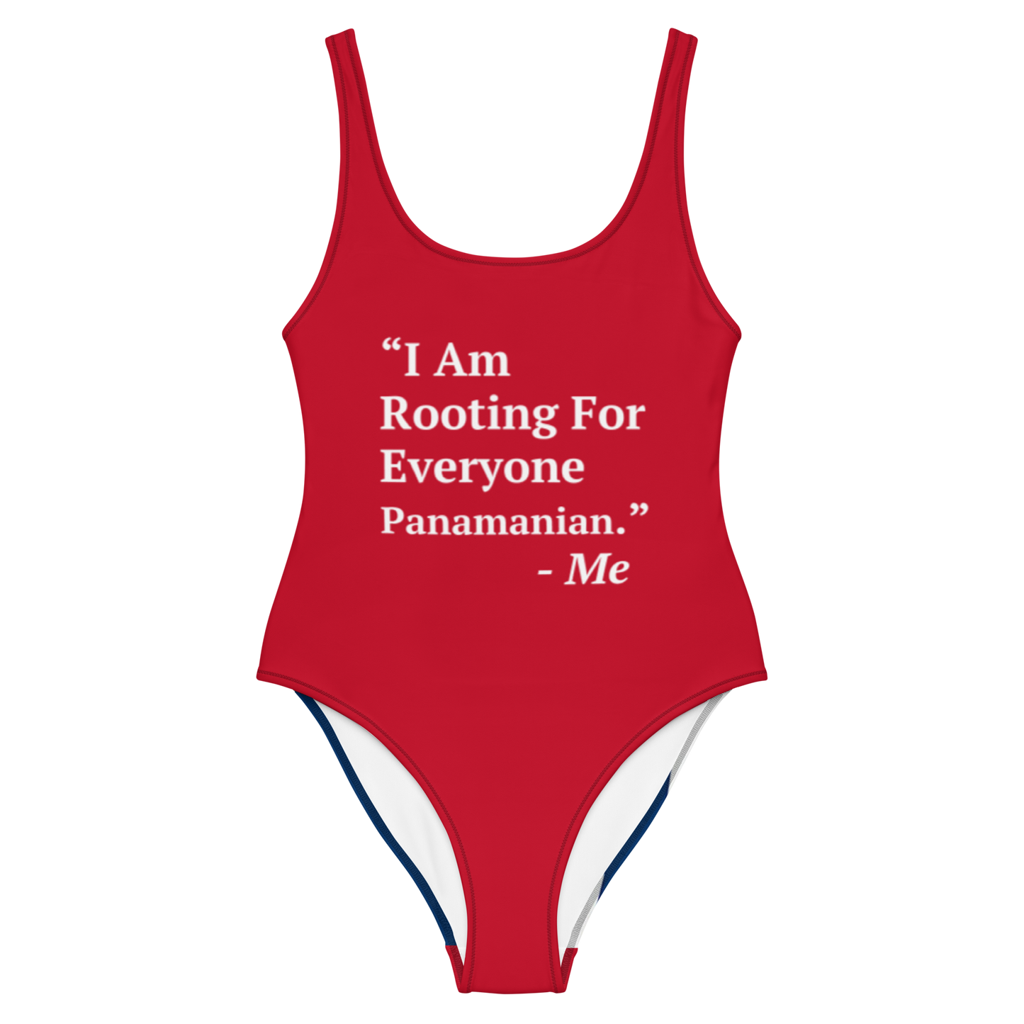 I Am Rooting: Panama One-Piece Swimsuit