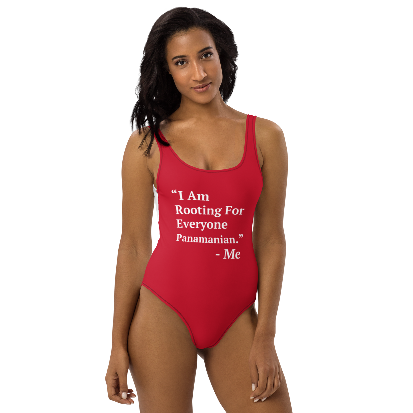 I Am Rooting: Panama One-Piece Swimsuit