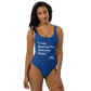 I Am Rooting: Barbados One-Piece Swimsuit