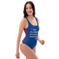I Am Rooting: Dominican One-Piece Swimsuit