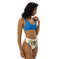 I Am Rooting: USVI Recycled high-waisted bikini