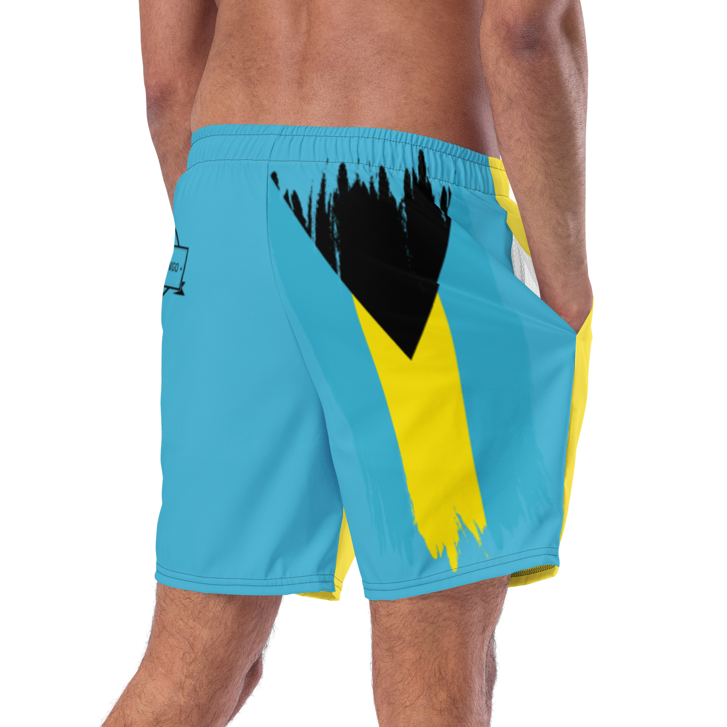 I Am Rooting: Bahamas Men's swim trunks