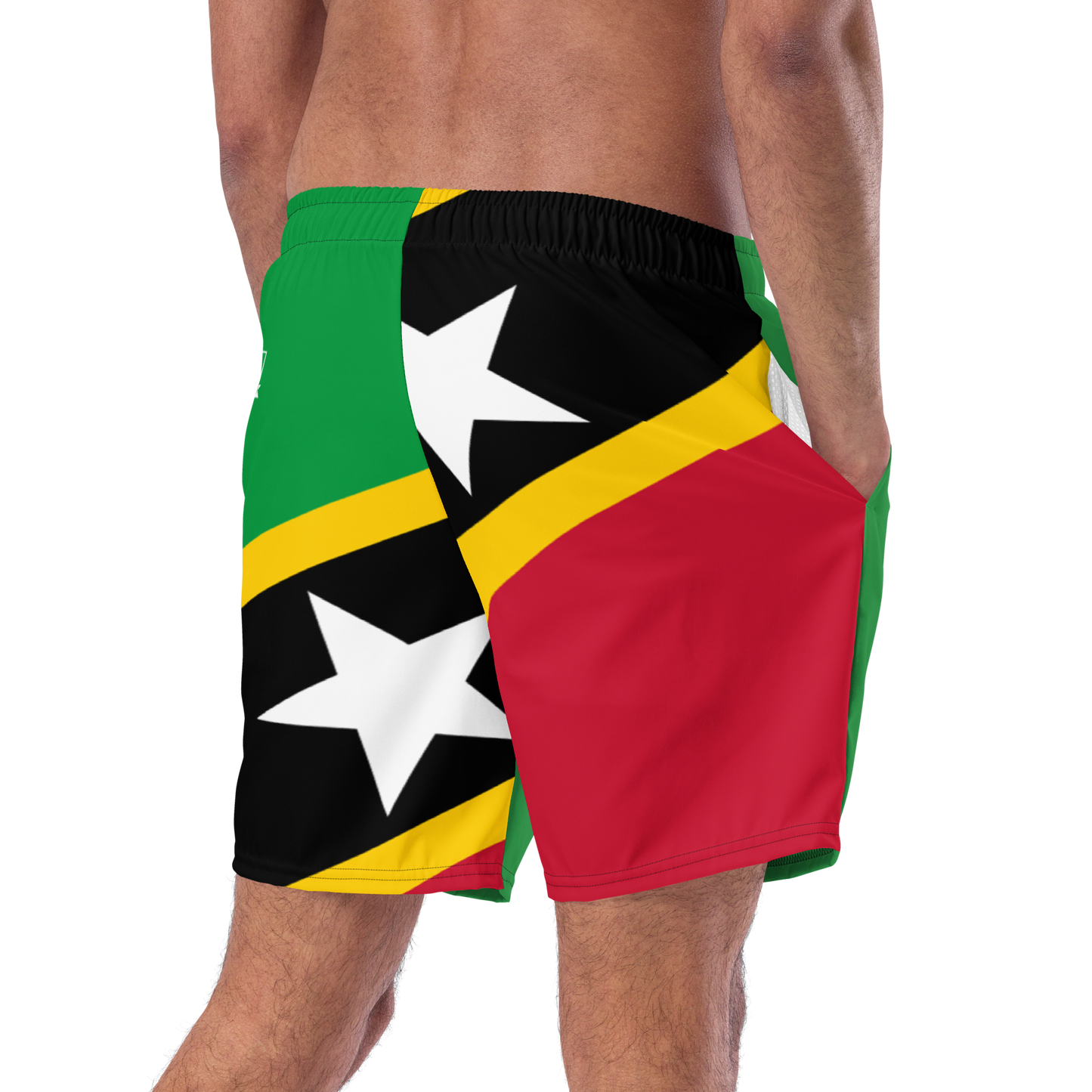 I Am Rooting: St. Kitts & Nevis Men's swim trunks