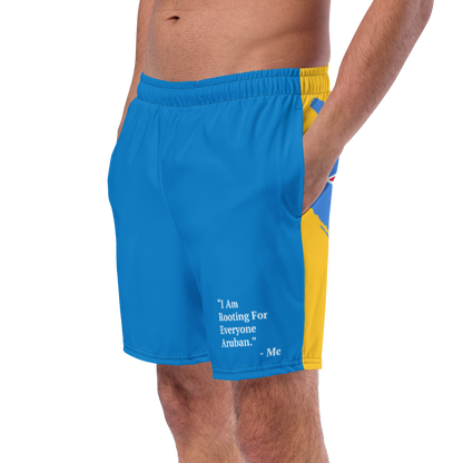 I Am Rooting: Aruba Men's swim trunks