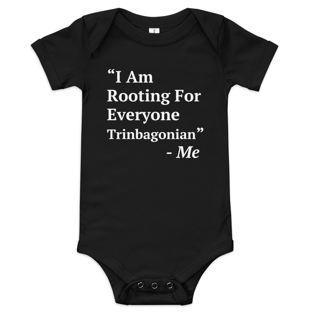 I Am Rooting: Trinbago Baby one piece