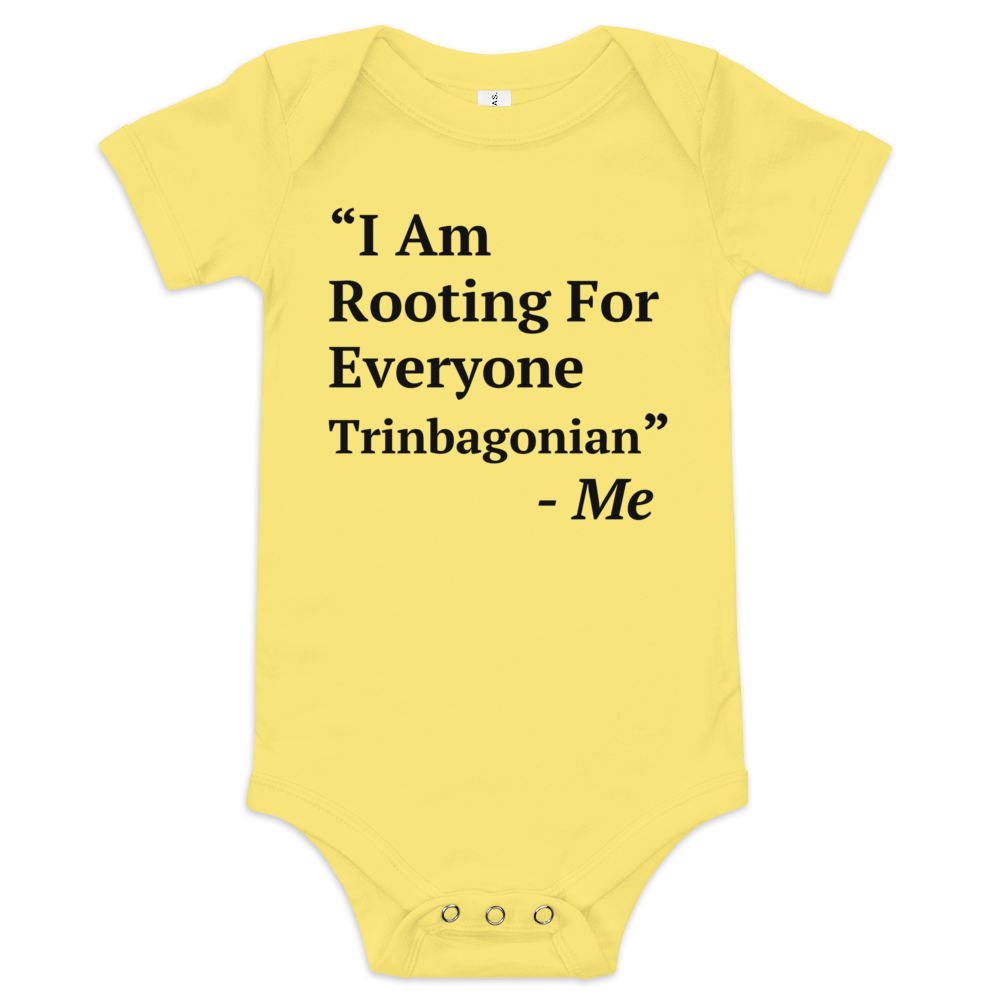 I Am Rooting: Trinbago Baby one piece