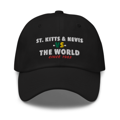 St. Kitts & Nevis -vs- The World Dad hat