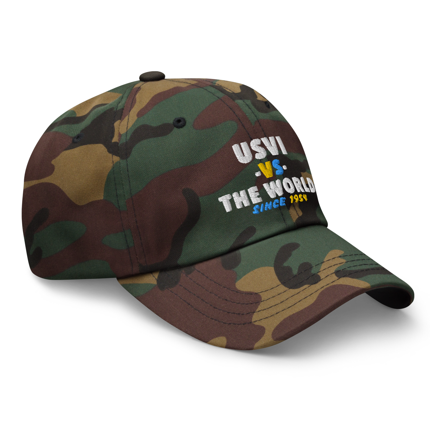 USVI -vs- The World Dad hat
