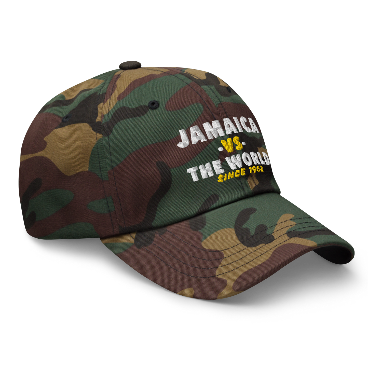 Jamaica -vs- The World Dad hat