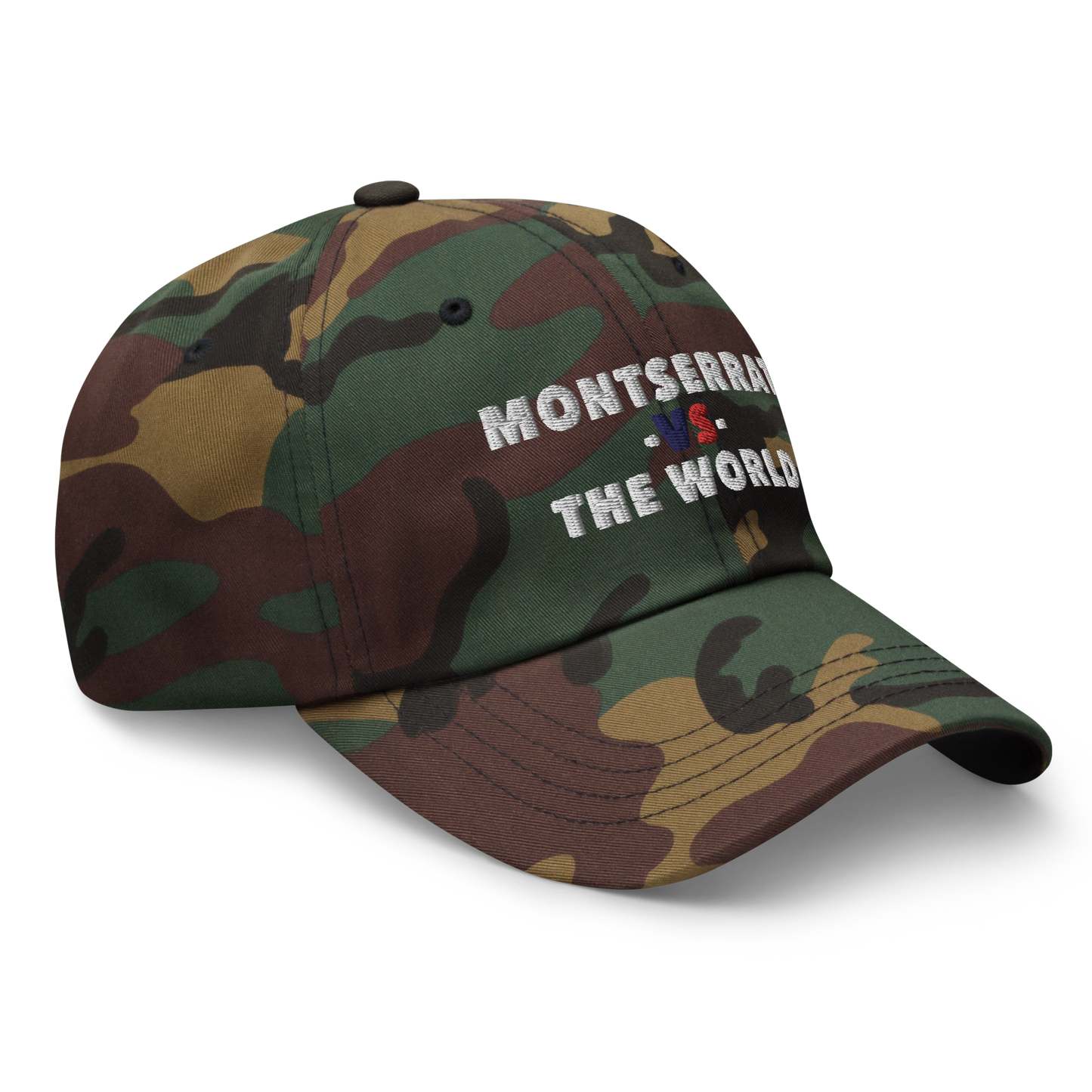 Montserrat -vs- The World Dad hat