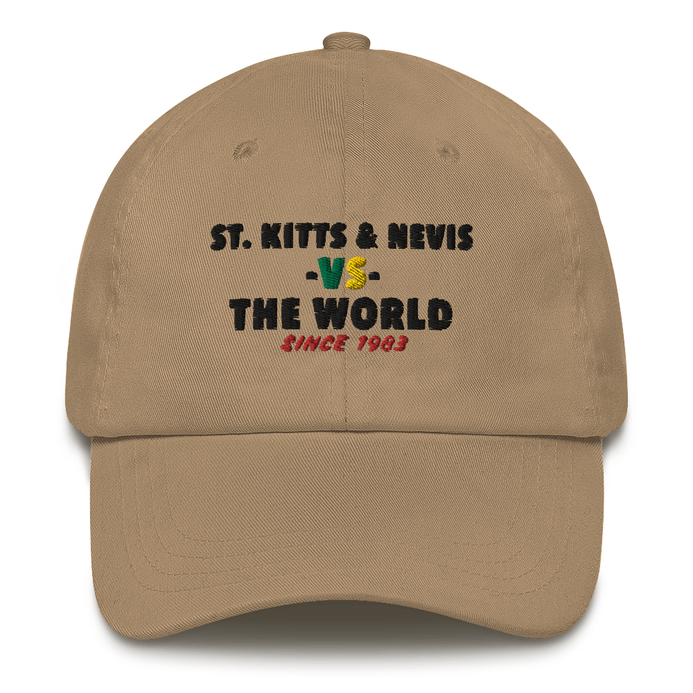 St. Kitts & Nevis -vs- The World Dad hat