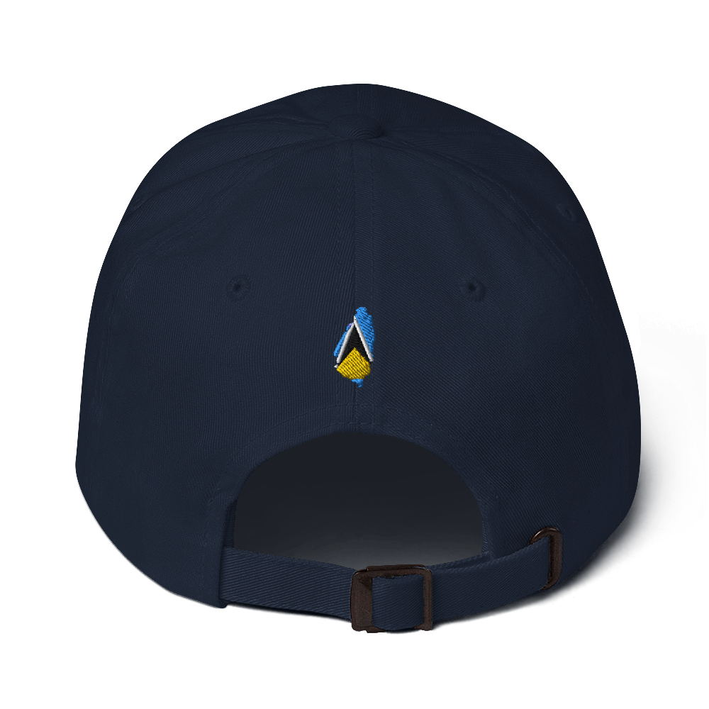 I Am Rooting: St. Lucia Dad hat