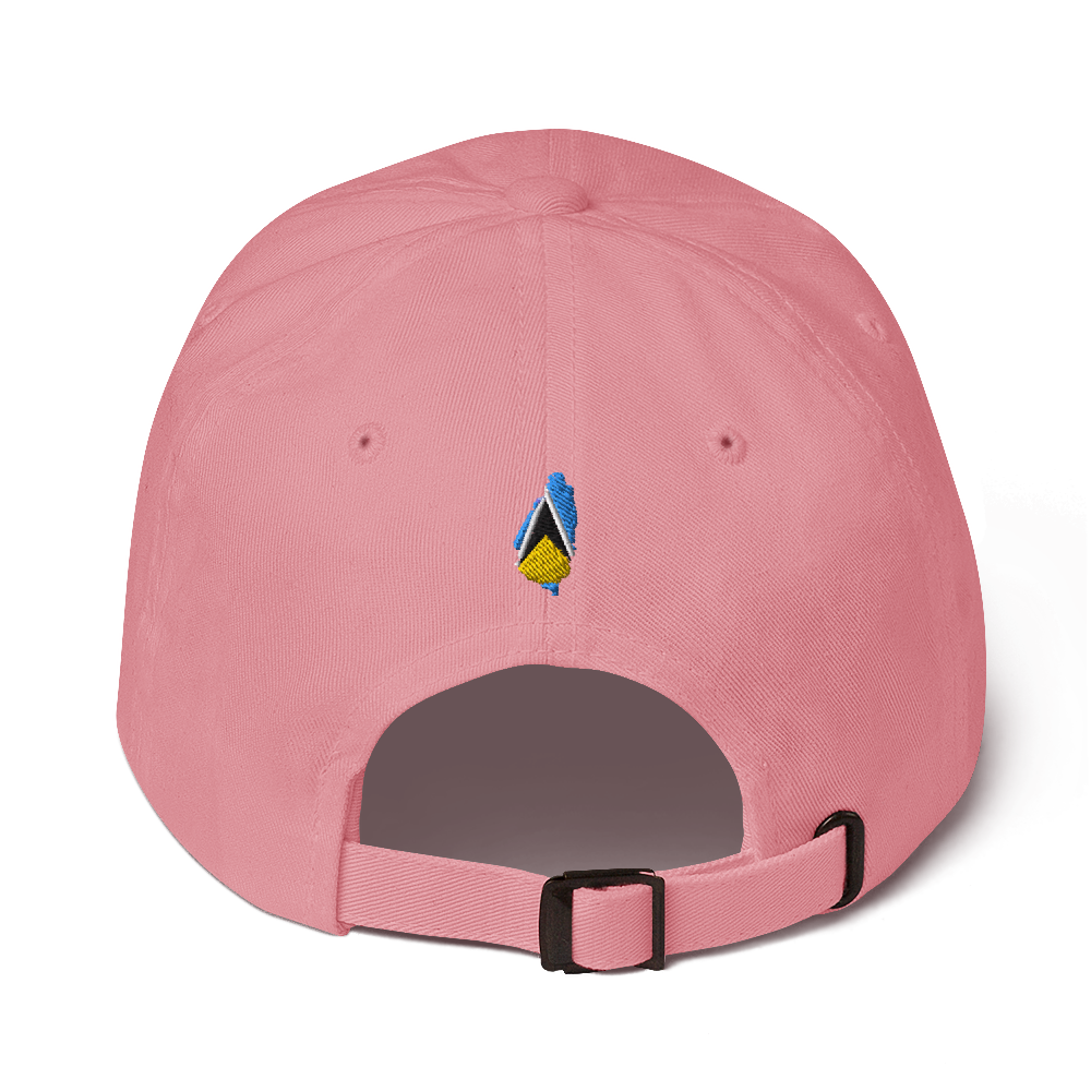 I Am Rooting: St. Lucia Dad hat