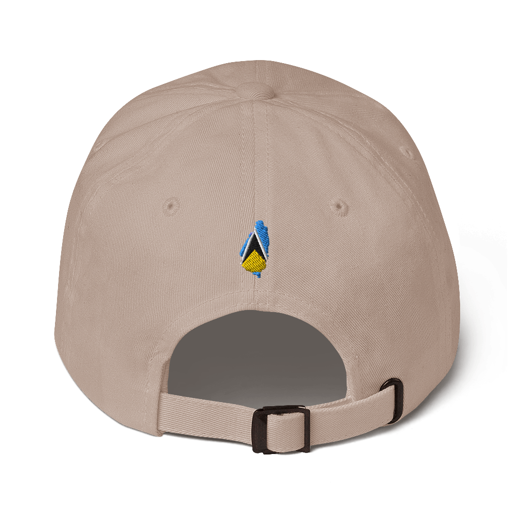 I Am Rooting: St. Lucia Dad hat