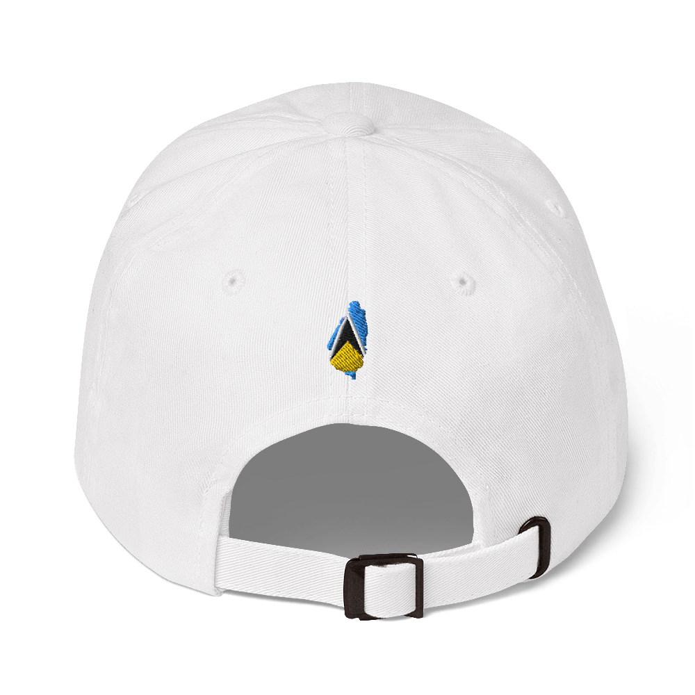 I Am Rooting: St. Lucia Dad hat