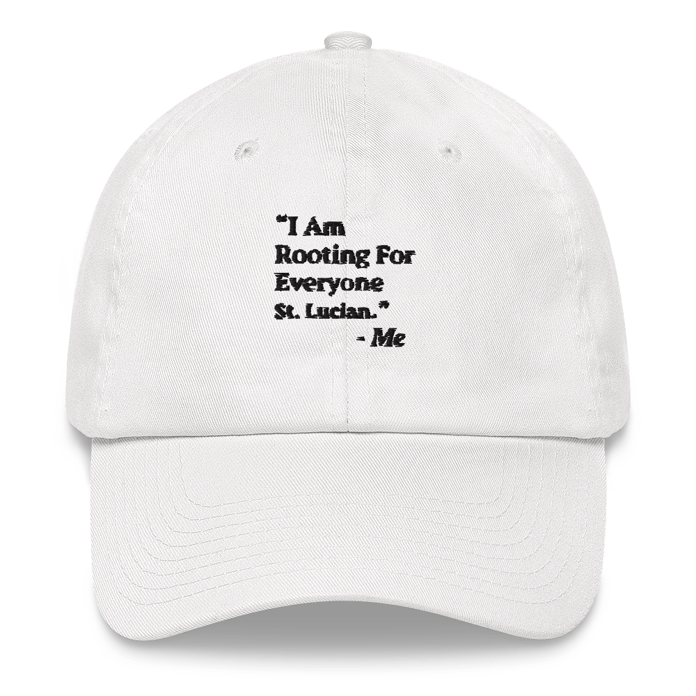 I Am Rooting: St. Lucia Dad hat