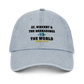 St. Vincent & The Grenadines -vs- The World Denim Hat