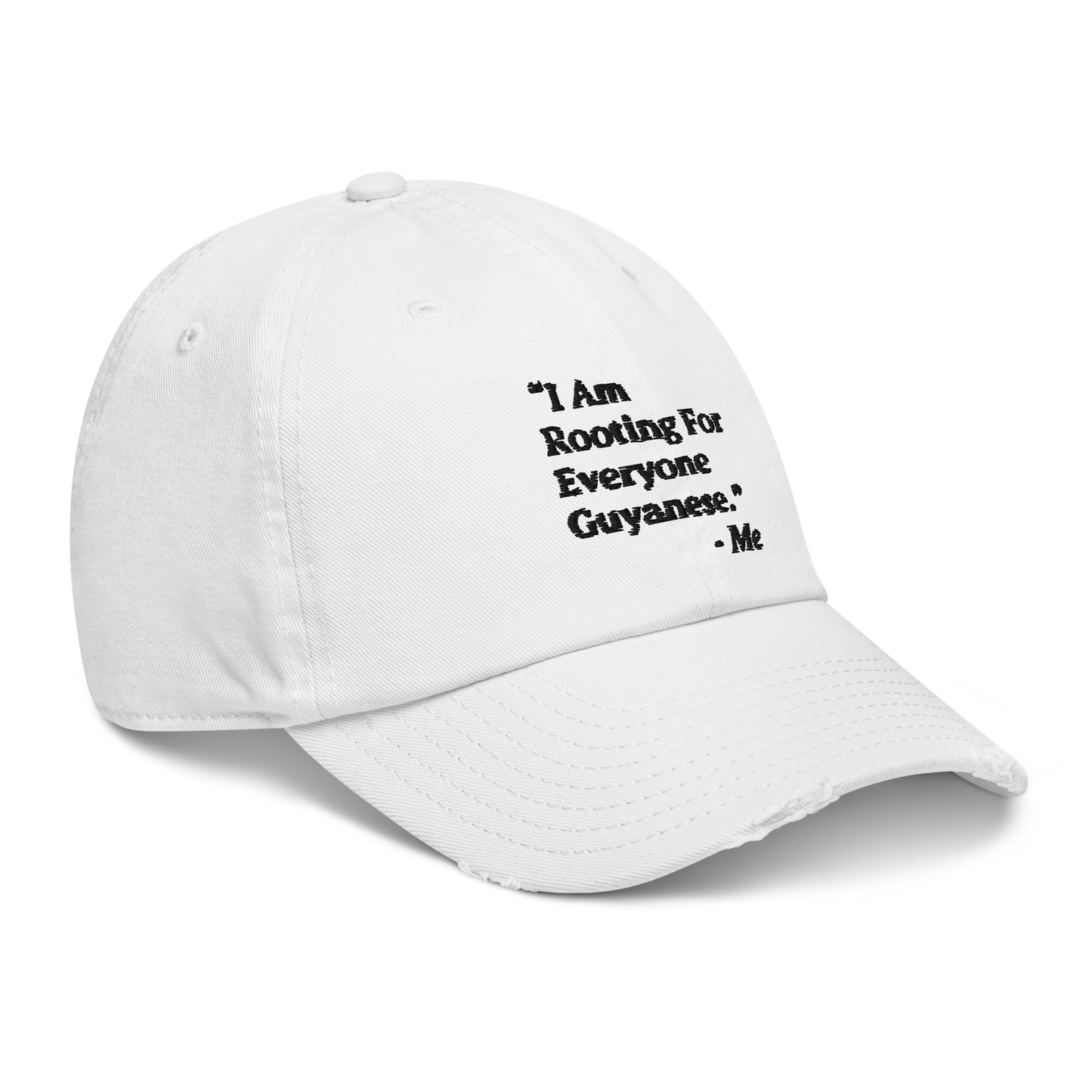 I Am Rooting: Guyana Distressed Dad Hat