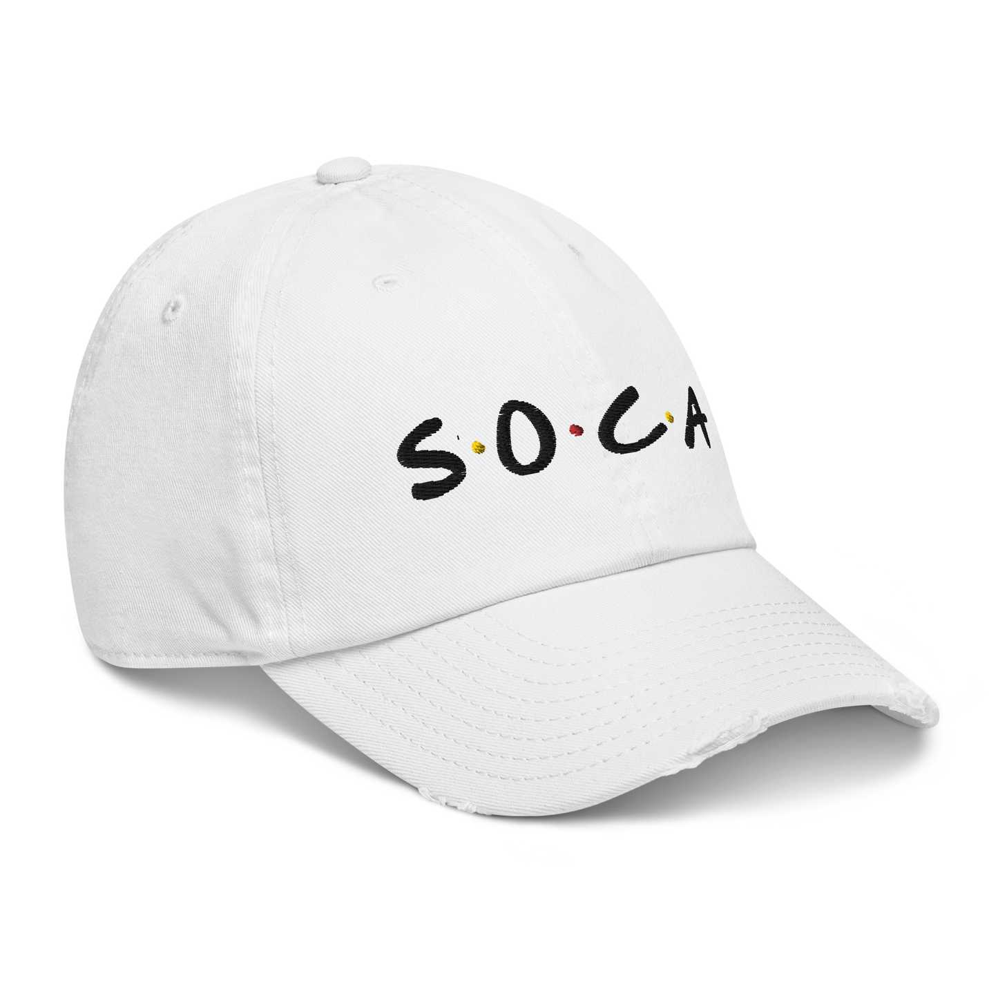 Soca Friends Distressed Dad Hat