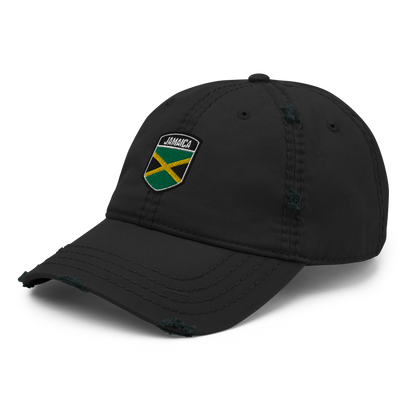 Jamaica Flag Distressed Dad Hat