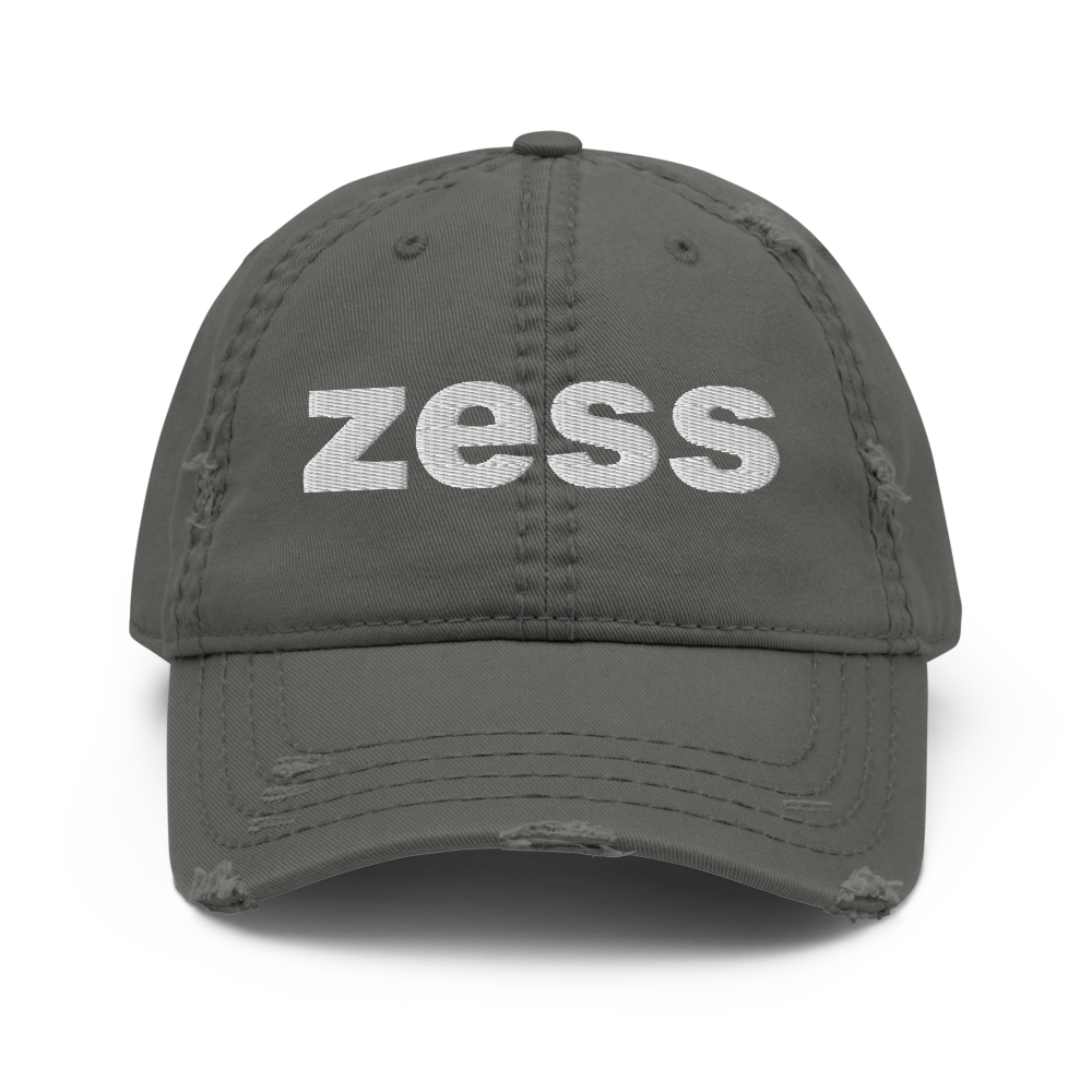 Zess Distressed Dad Hat