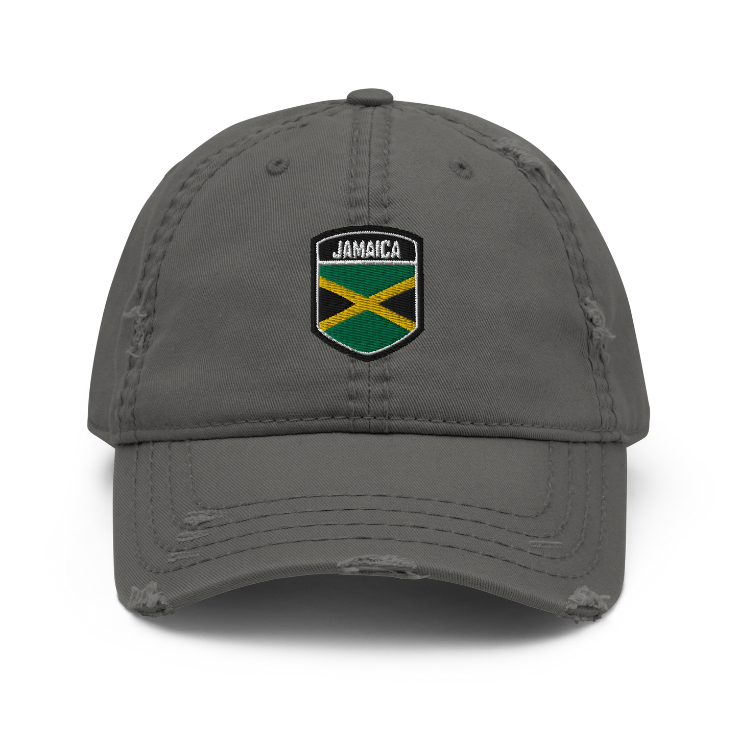 Jamaica Flag Distressed Dad Hat