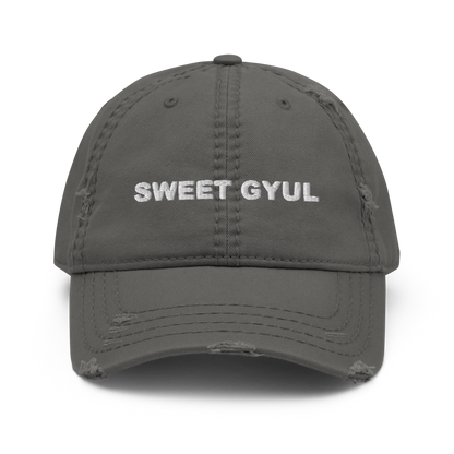 Sweet Gyul Distressed Dad Hat