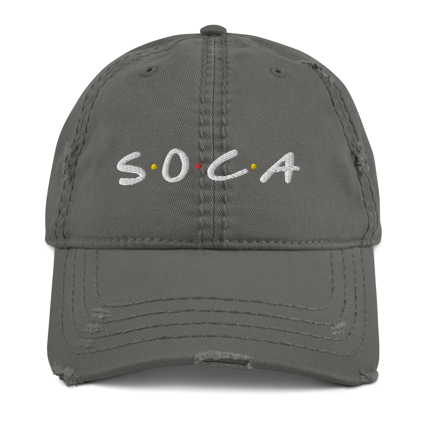 Soca Friends Distressed Dad Hat