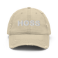 Hoss Distressed Dad Hat