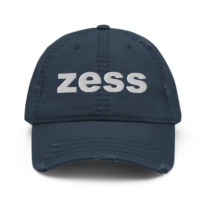 Zess Distressed Dad Hat