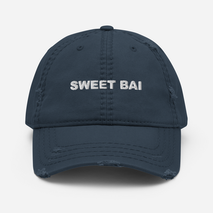 Sweet Bai Distressed Dad Hat