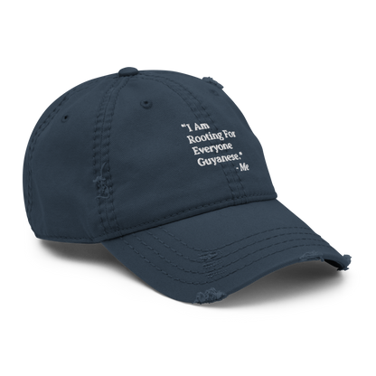 I Am Rooting: Guyana Distressed Dad Hat