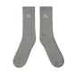 Trinbago Flag Embroidered socks